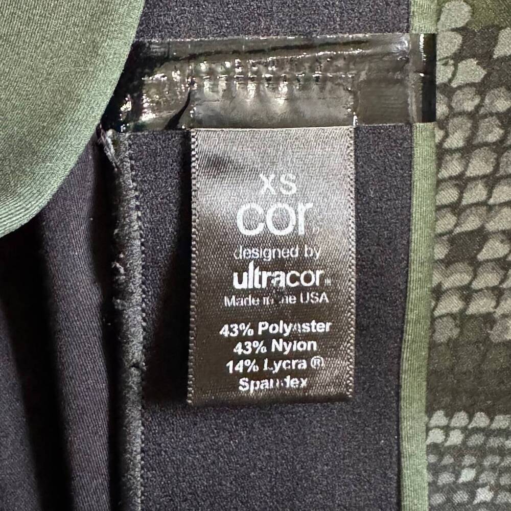 Ultracor Snake Python Legging Compression Green G… - image 6